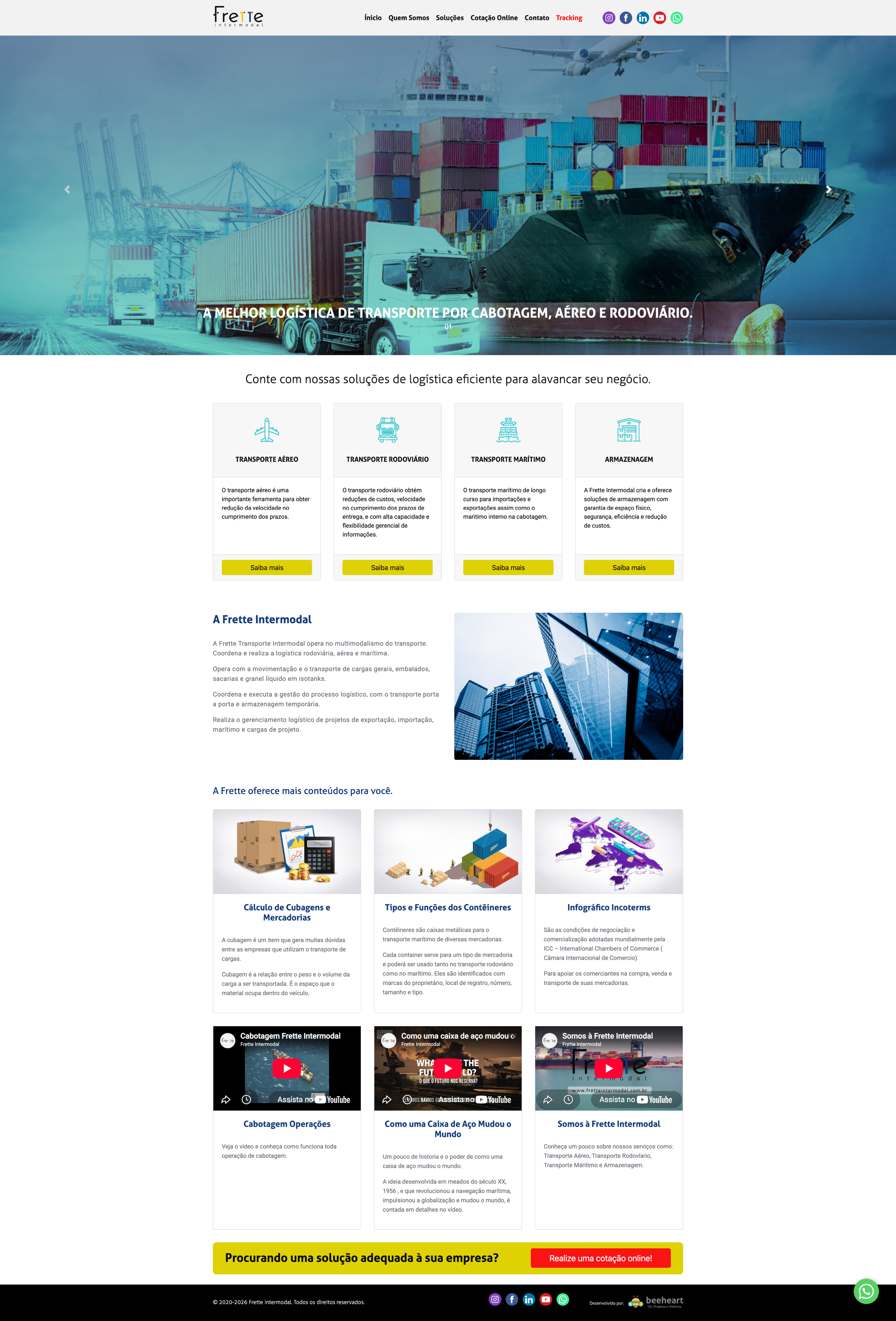 Web Site Frette Intermodal