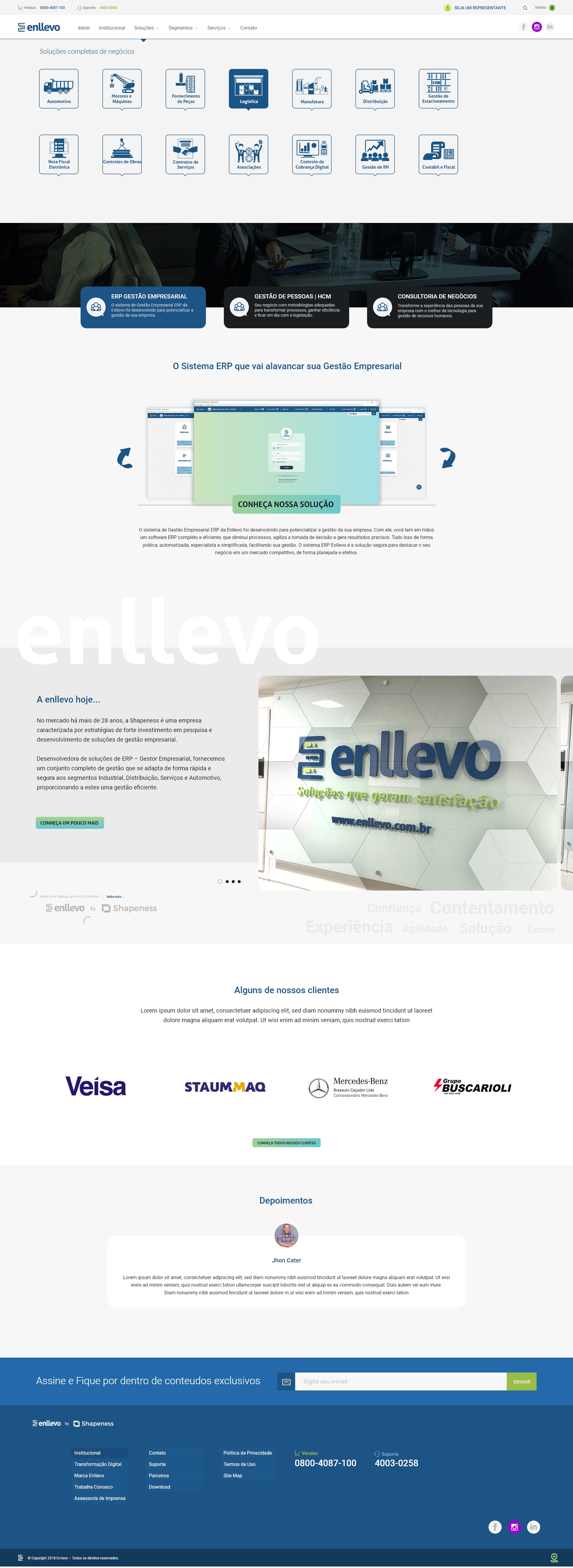 enllevo-website-http://www.enllevo.com.br/