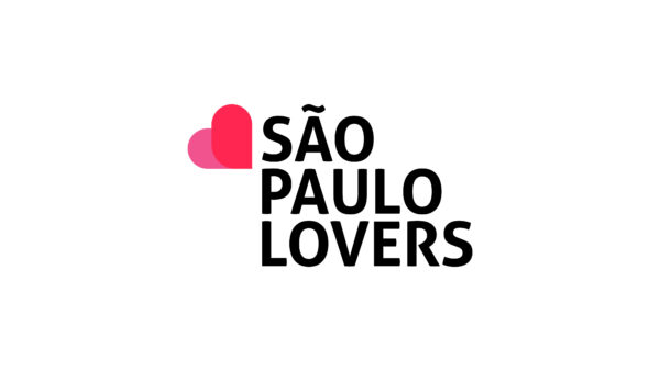 Logotipo. identidade São Paulo Lovers @joaodesouza.com.br
